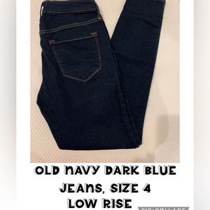 OLD NAVY JEANS NWOT ROCKSTAR SUPPER SKINNY- LOWRISE
